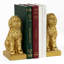 Ensemble de 2 serre-livres caniche dorés - Serre-livres décoratifs élégants pour tablettes, bureau moderne et décor de salon, statues de chien en résine lourde avec base antidérapante, cadeau élégant pour les amoureux des chiens-1097976607