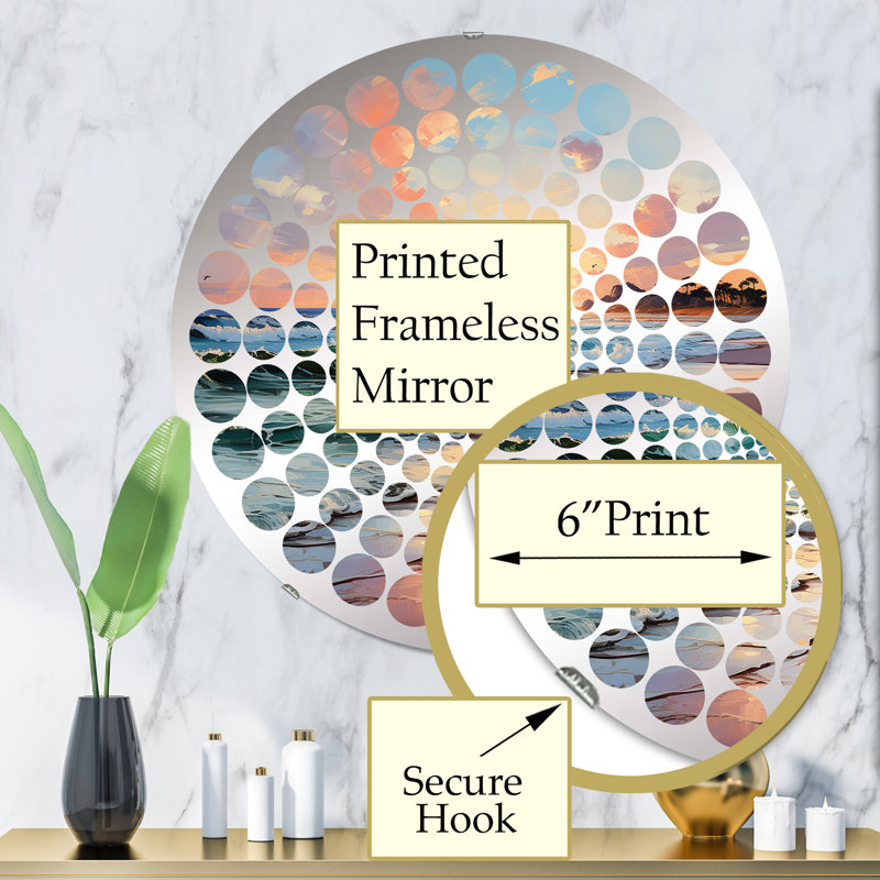 Bloxson Circle Mirror, 31.4" x 31.4"