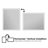 Edlun Bathroom Framed LED Mirror Anti-Fog With Dimmable Light Touch Sensor And Memory Function-1130875762-1130875771