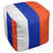 White/Blue/Orange