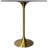 Heatherton Modern Bar Height Dining Table with Resin Top and Gold Steel Pedestal Base Kitchen Table Seats 2-6 Person-1289085827
