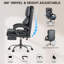 Executive Chair Faux Leather Office Chair-1278424499