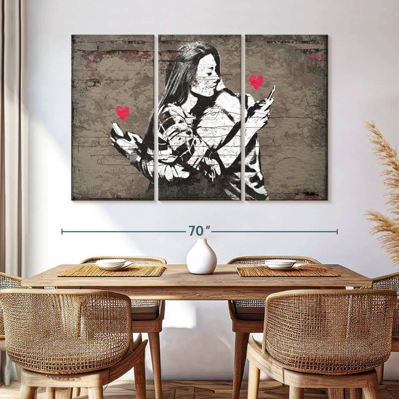 Hardie Modern Love I, 42" H x 65" W