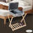 2 Pack Bamboo Luggage Racks With Nylon Straps-110874376