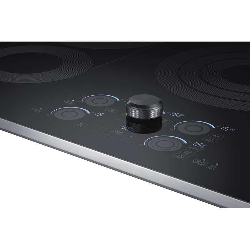 36" Smart Electric Cooktop with Sync Elements, Stainless Steel