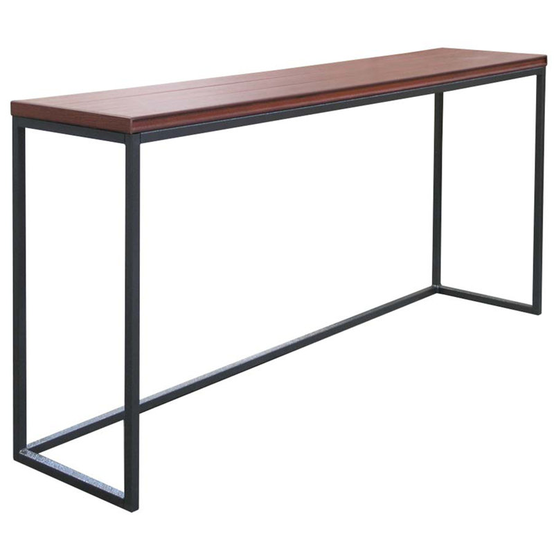 Table de bar spa, 35.50" H x 36" lx 16.5" d, Brouillard