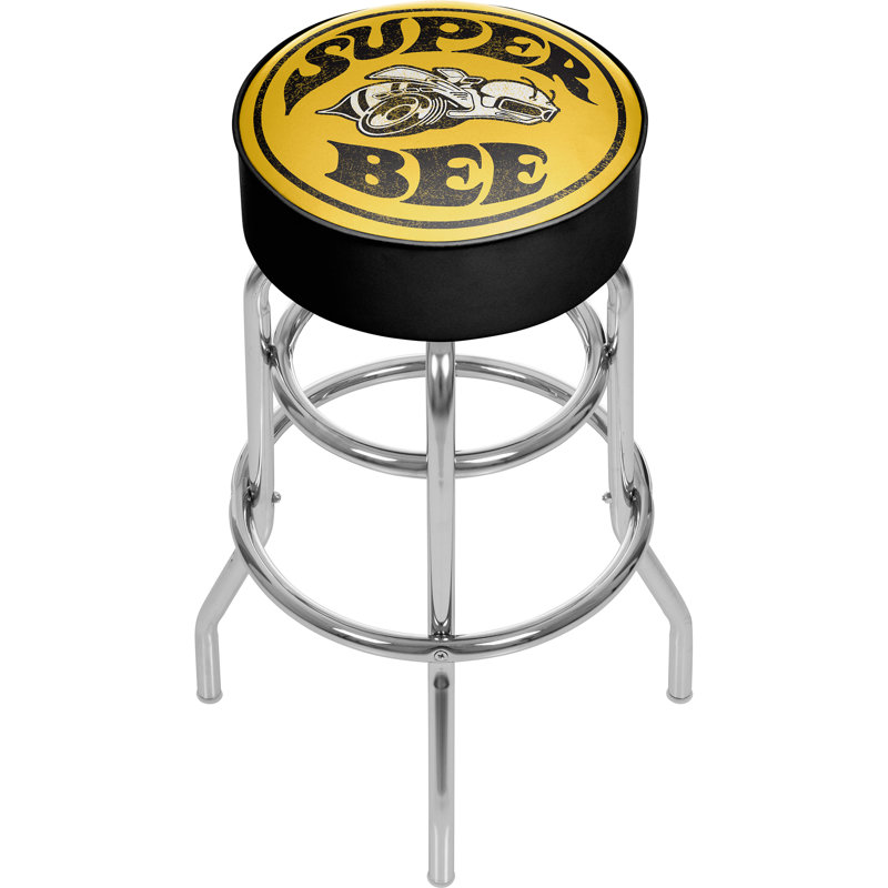 Dodge Super Bee Swivel Upholstered Counter Stool