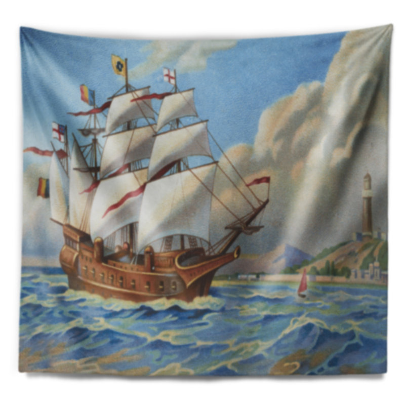Polyester Tapestry, 32" H x 39" W