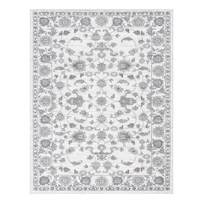 Tapis blanc / gris Musselman