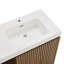 Meuble-lavabo en chêne noueux avec lavabo GALAN-1614175641