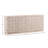Harrison 86" Elm Wood Sideboard, Whitewash