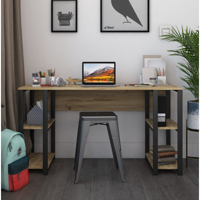 Pacifica Metal Base Computer Desk