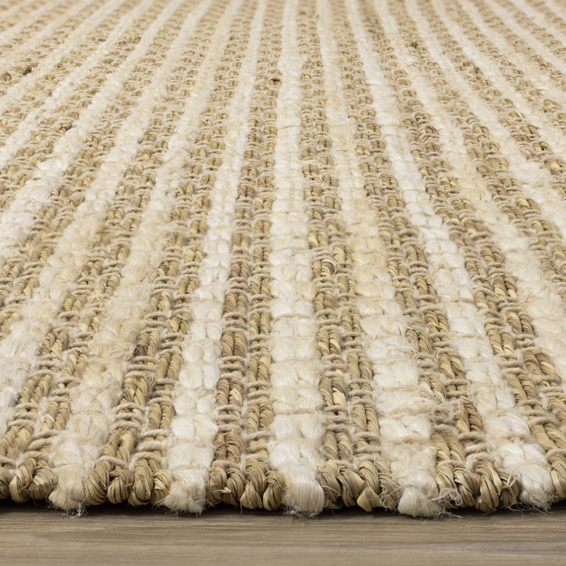 Tapis tissé à plat Verda, Rectangle 5 pi 3 po x 7 pi 7 po