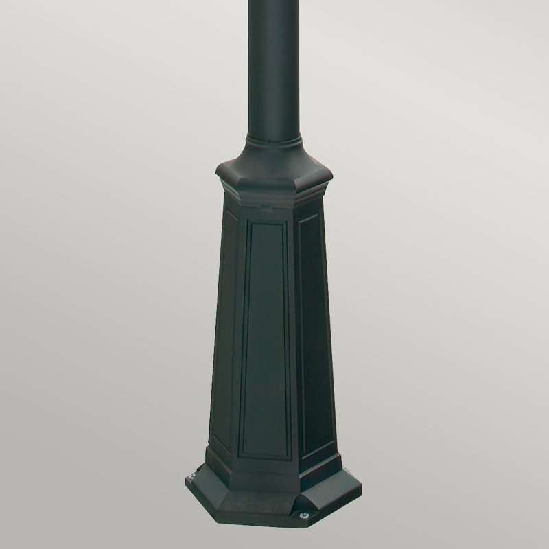 Wellman Lamp Post (Full), Black