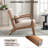 Cashel 25.78" Wide Mid Century Upholstered Accent Chair with an Extra Pillow(Set of 6)-109608684