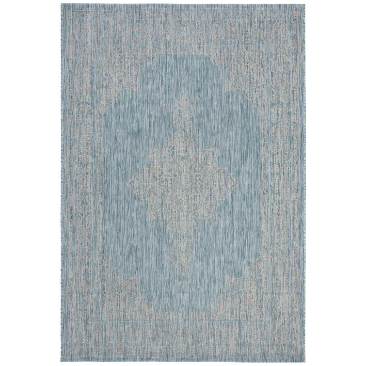 Amedee Performance Oriental Indoor/Outdoor Area Rug