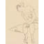 Seated Woman by Egon Schiele - Wrapped Canvas Print-586433985