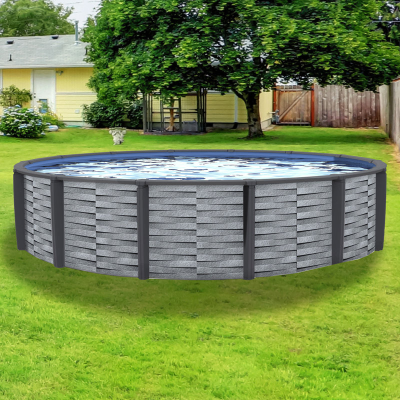 Ensemble de piscine ronde en résine Affinity, L 30 po x H 52 po