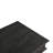 24" Black Distressed Solid Wood End Table