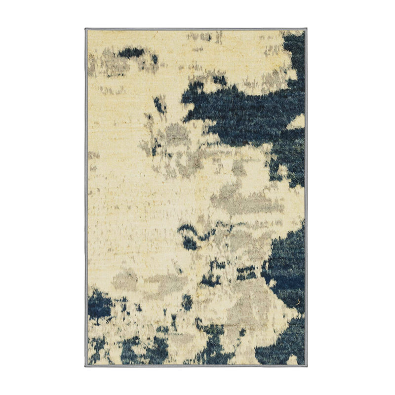 Abstract Indoor Rug, Rectangle 7' x 10'