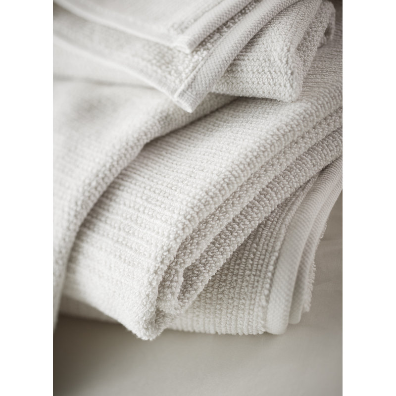 Bath Linens Washcloth with Textured Weave, Dune