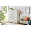 Buffet de 68 pouces de hauteur multifonctionnel, grande capacité de rangement pour le salon, la chambre à coucher et le bureau, solution de mobilier polyvalente et élégante-1416111227