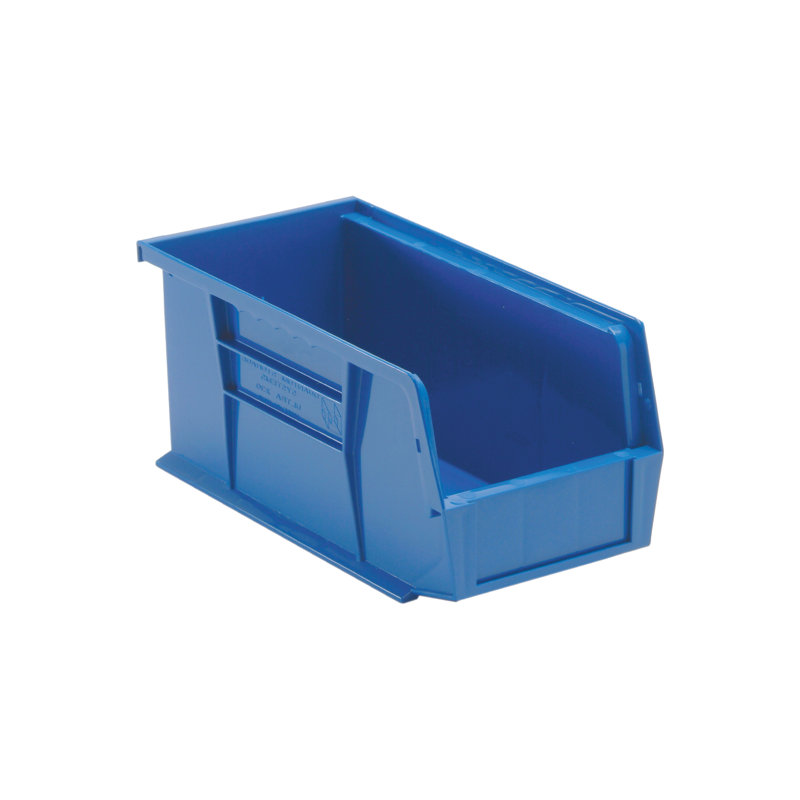 QUS230BL Ultra Stack & Hang Heavy Duty Part Organizer Blue Bins 11" L x 6" W x 5" H 12 Pack, Blue