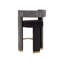 Upholstered Bar Stool with Metal Frame-1412690315