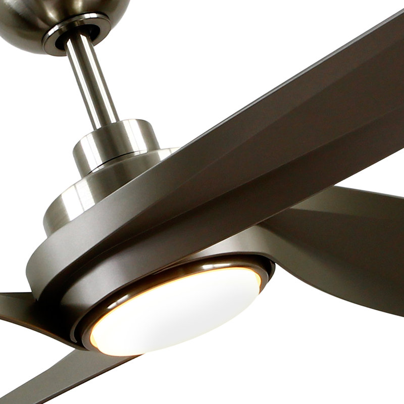 Horizon LED Ceiling Fan, Brushed Nickel, Brushed Nickel