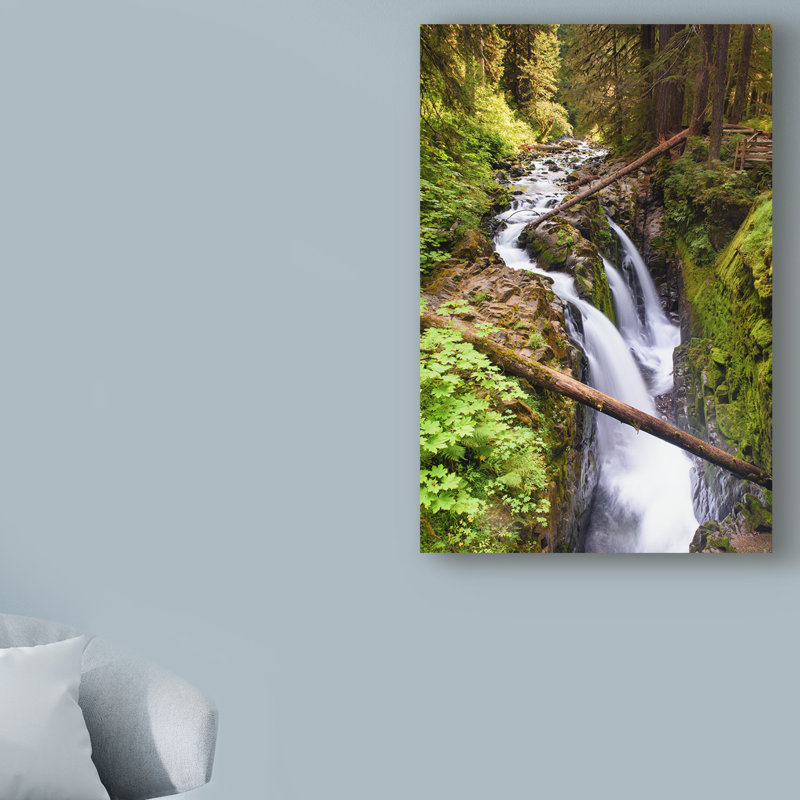 Sol Sol Falls par Michael Blanchette, reproduction de photo sur toile tendue, H 19 po x l 12 po x P 2 po