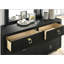 Table de chevet noire 1pc