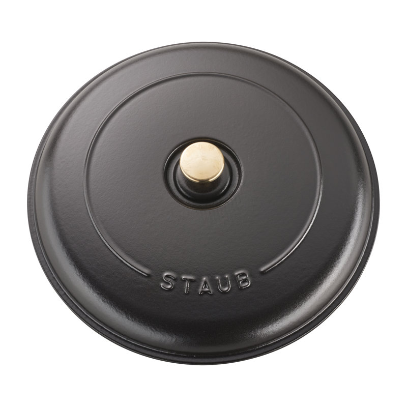 Cast Iron 3.59-qt Braiser with Lid, Matte Black