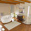 Nina 72'' L Freestanding Whirlpool Bathtub-9229061-88694314
