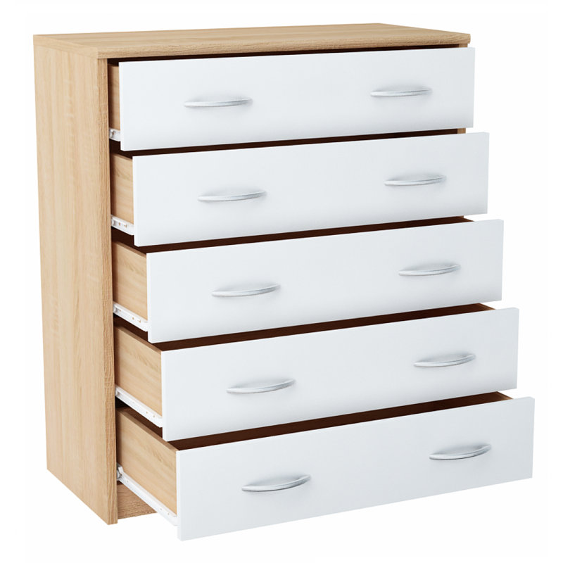 74cm Sideboard, Sonoma/White