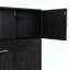 Grand lit escamotable avec armoires de rangement-650453113-650453114