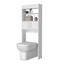 Étagère de rangement pour salle de bain 2 portes Bisbee