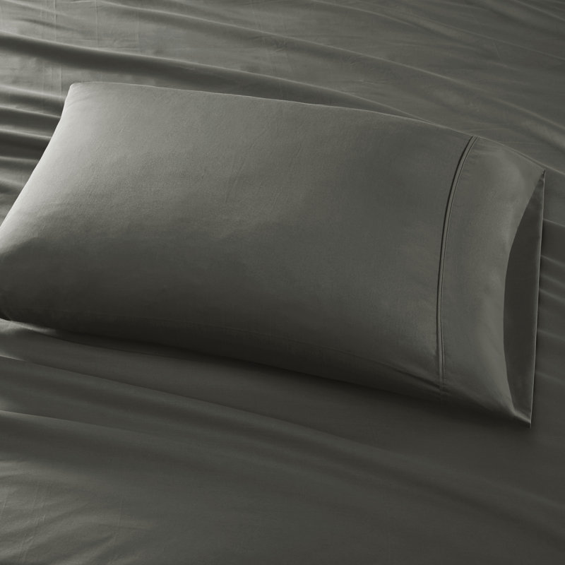 800 Thread Count Charcoal Cotton Blend Sateen 6-Piece Cal King Sheet Set, Cal.King  Sheet Set + 1 Fitted Sheet + 4Pillowcase