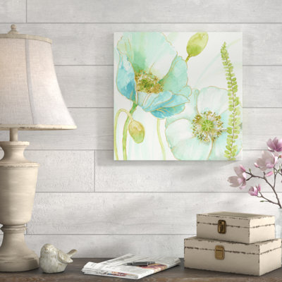 «My Greenhouse Flowers IV», reproduction de peinture à l'aquarelle