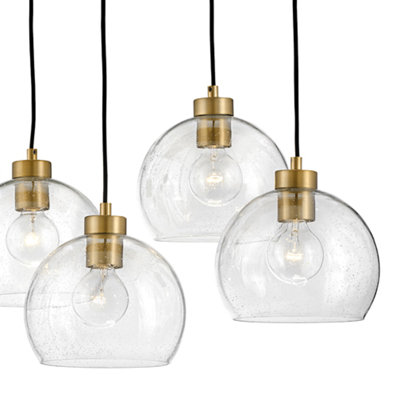 Luminaire suspendu en dôme à 7 lumières Jaye