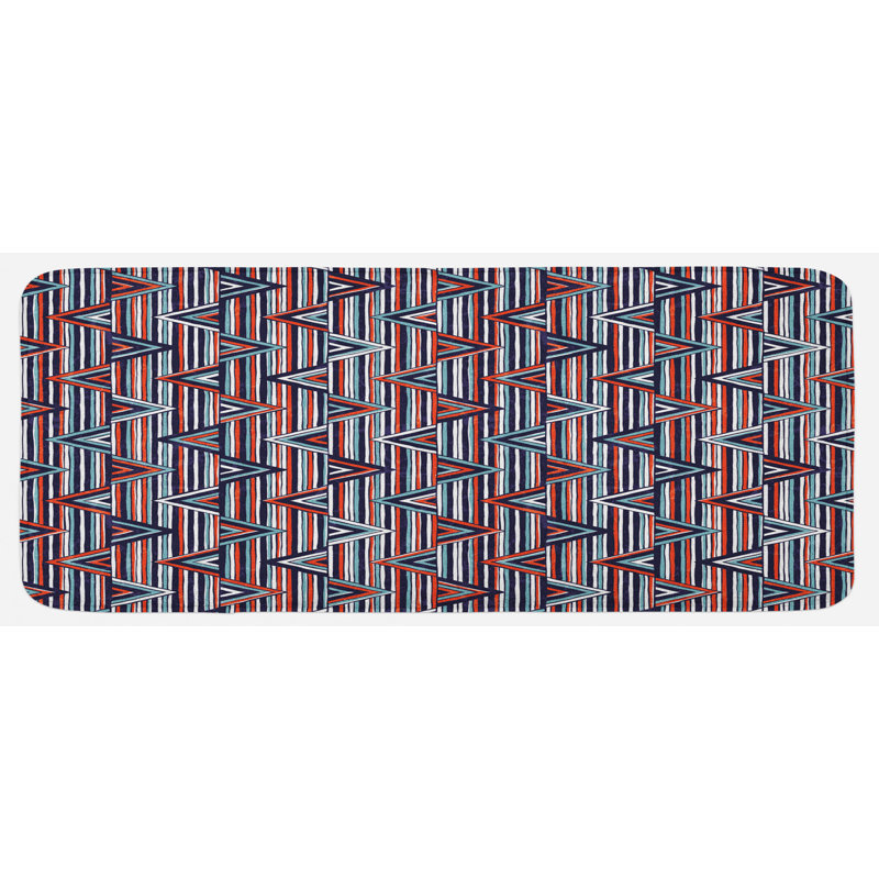 Tapis de cuisine tribal