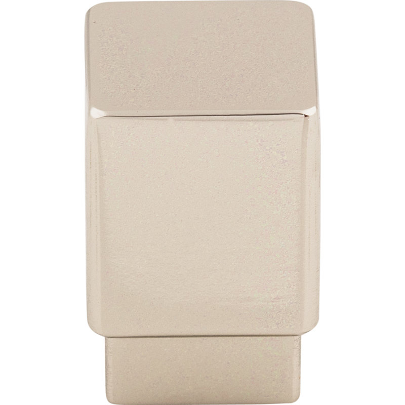 Tapered Square Knob, 3/4" Knob Length, Polished Nickel