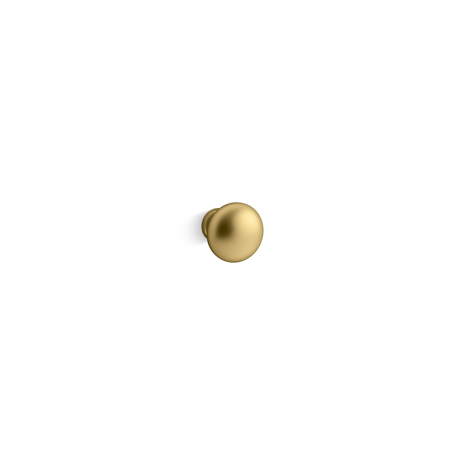 Malin By Studio McGee Cabinet Knob, Vibrant Brushed Moderne Brass