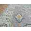 Tapis unique en laine noué à la main bleu / vert / rose 9 pi 4 po x 12 pi 9 po Hurst