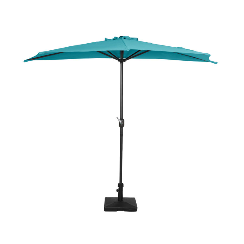 Parasol de marché 9 pi Nicholls, Turquoise