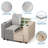 Sarino 26” Wide Upholstered Square Storage Ottoman Sectional Sofa Footstools-1231146992