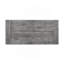 Table rectangulaire à tréteaux avec piédestal double tourné, vieilli