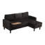 Canapé modulaire réversible Modern Canapé modulaire avec méridienne de rangement-1398869281