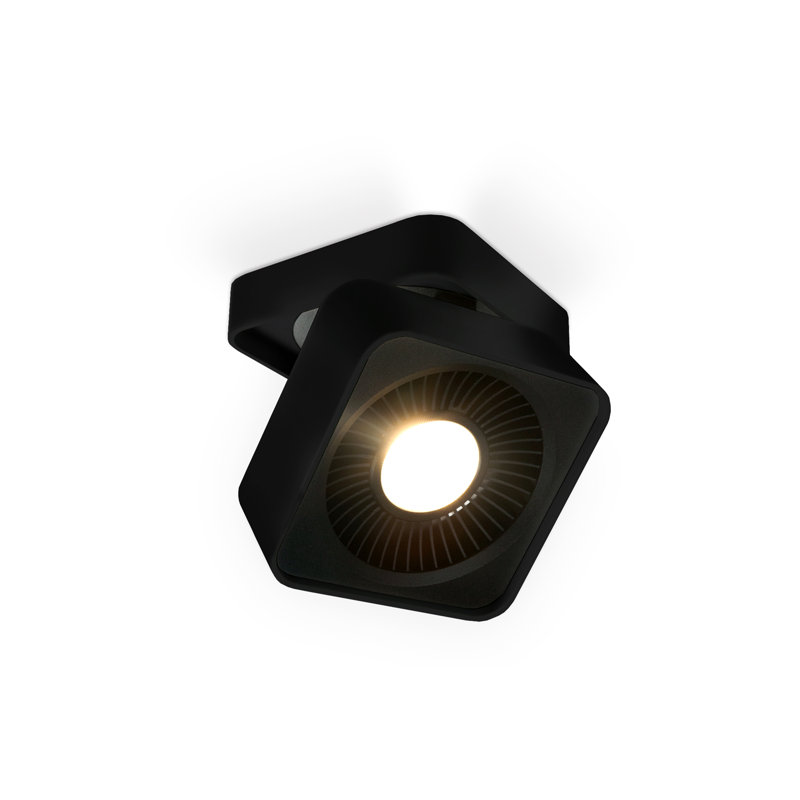 Solo 1 - Light LED Flush Mount, Black