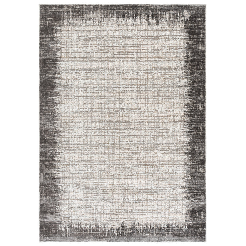 Tapis abstrait Parker 137 Performance, Carré 6 pi 7 po