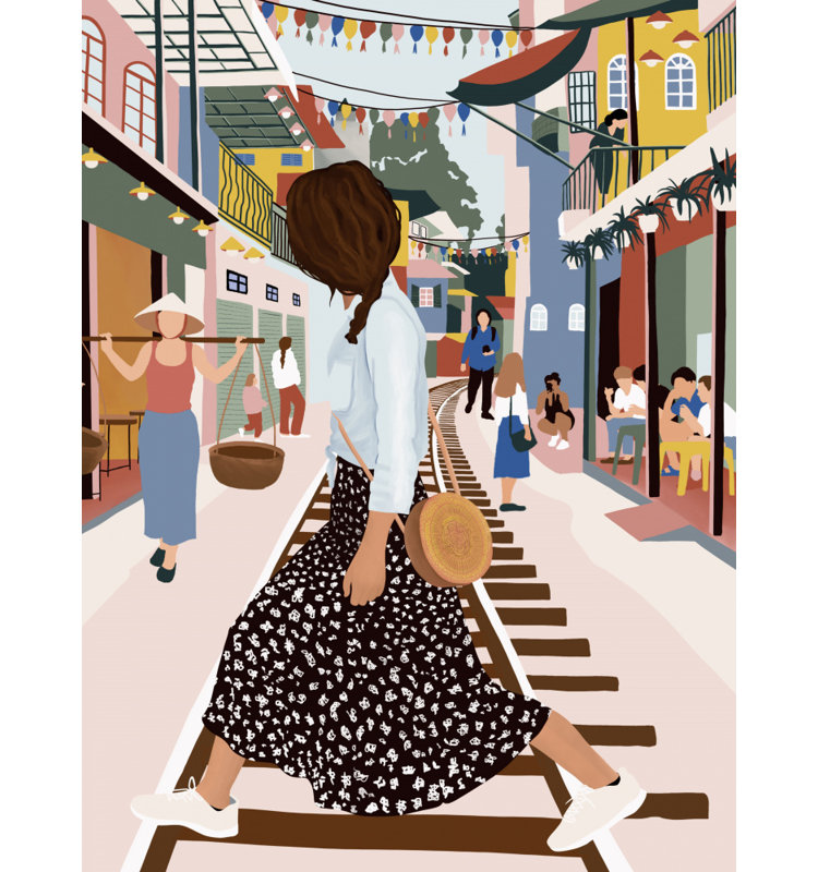 Wrapped Canvas Print, 76.2 cm H x 50.8 cm W